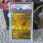 2025 POKEMON ME02 PHANTASMAL FLAMES MEGA CHARIZARD X EX #130/094 GOLD RARE PSA 9