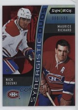 2023 Synergy Synergistic Duos Star-Legend Red Nick Suzuki Maurice Richard 5q7