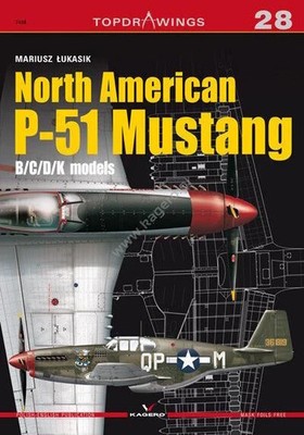 Kagero P-51 Mustang B/C/D/K Models book w/Decals-NEW!