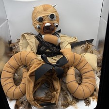 STAR WARS Bantha Tusken Raider Dog Costume Halloween Embellished Bows Feathers