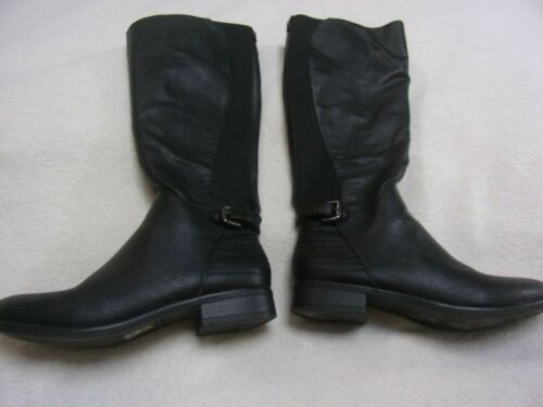 CALL IT SPRING Women's Black Synthetic Leather Side Zip Boots 7.5 - Picture 2 of 2