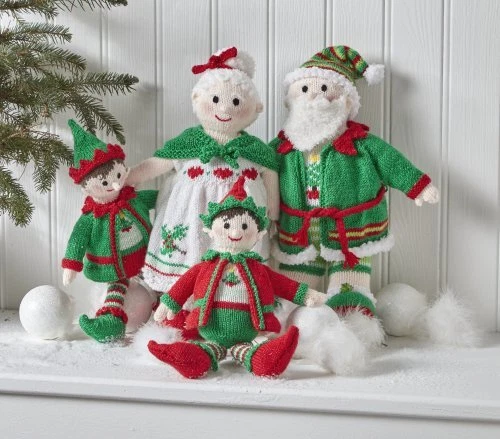 King Cole Knitting Book Christmas Knits - Book 11 - Festive - Xmas - Santa - Elf - Image 3 of 4