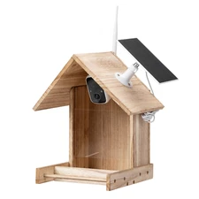 JAXPETY Smart Solar Bird Feeder