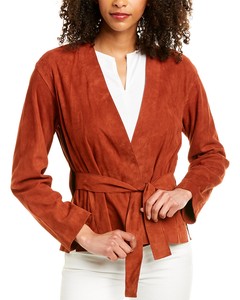 vince belted cardigan coat