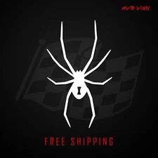 Black Widow Spider Vinyl Decal Sticker | JDM Stance  488