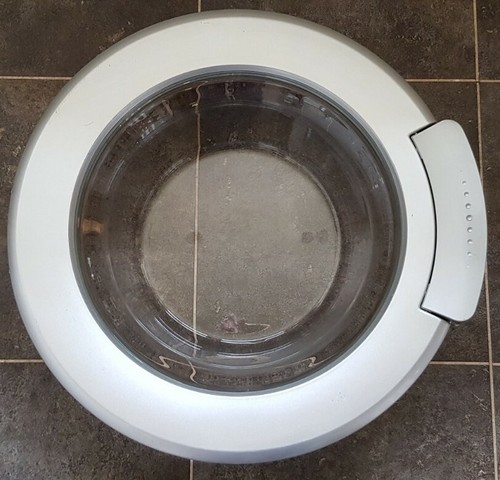 BEKO WMA1510S SILBERGRAU WASCHMASCHINENTÜR KOMPLETT MIT SCHARNIER UND RIEGEL