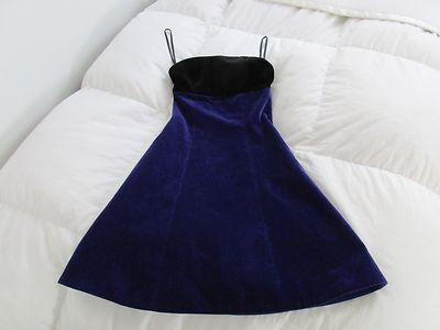 NWT Christopher Kane Velvet A Line Bandeau Black Purple Dress Size UK 6 |  eBay