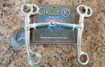 MORS DE CHEVAL - Reinsman 123 525 - Embout Snaffle à anneau lourd 5 1/4