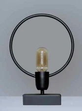 Studio 35 Iron Table Lamp (Antique Black Finish)  ST-0131