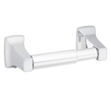 Moen Contemporary Wall-Mounted Toilet Paper Holder W/ Hardware - Chrome P5050
