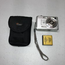 Casio Exilim EX-Z750 7.2mp Digital Camera Extra Battery & Case. *UNTESTED