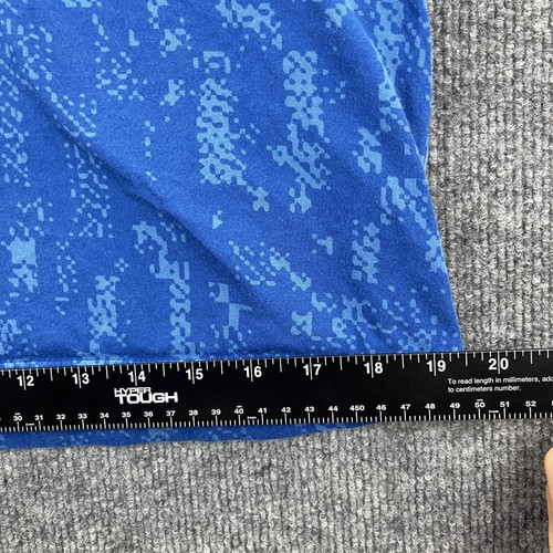 The Nike Tee Shirt Boys Large Blue Short Sleeve T Shirt All Over Print Retro - Picture 3 of 7