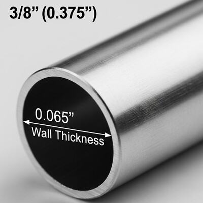 #ad #ad 48quot; Length 3 8quot; OD x 0.065quot; 316L High Pressure Stainless Steel Tubing 1100 PSI. $46.49