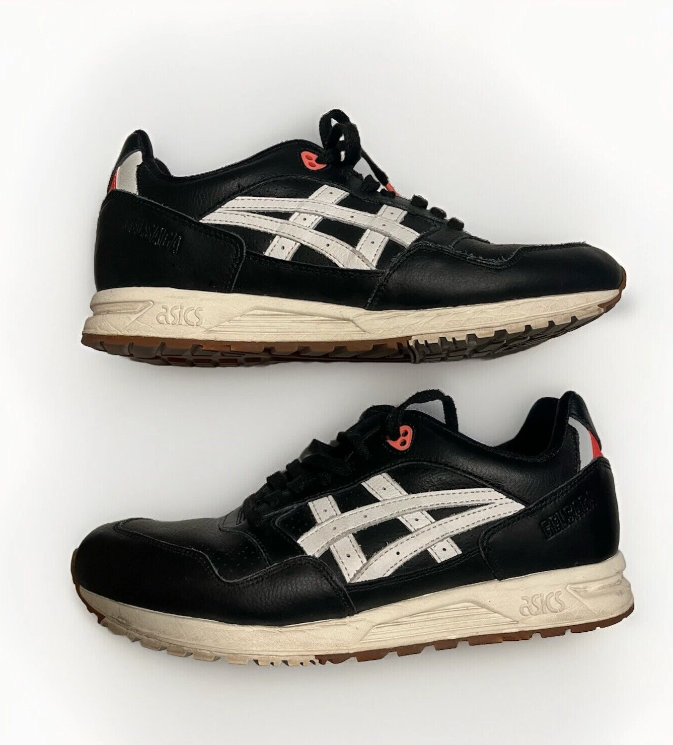 Scarpa sneaker ASICS Gel Saga nero bianco arancione taglia M 10 1191A057 002