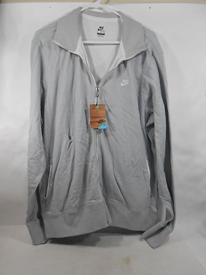 RETAIL $ 64.99 ,Nike Light Grey Zip-Up Track Jacket 466651 RETAIL $ 64.99 ,Nike Light Grey Zip-Up Track Jacket 466651