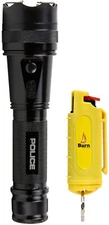 POLICE Stun Gun Burn Pepper Spray Combo 1109 Black & Yellow