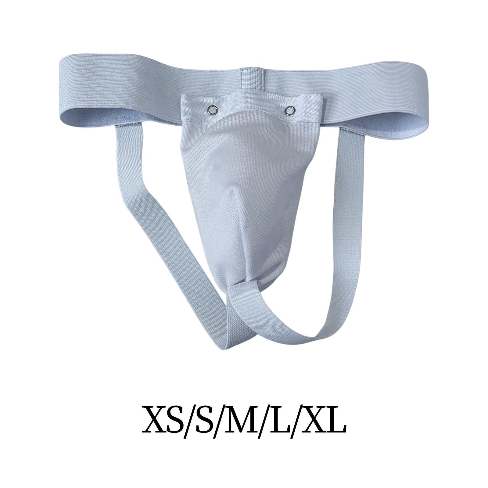 Mens Groin Protector Groin Gear Abdominal Protective Cup Underwear