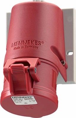 MENNEKES 31 CEE-Wandsteckdose 5pol 400V 16A TwinCONTACT 