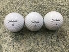 3x Titleist ProV1 Flag Golf Balls 5A/4A Red/White/Blue — photo 3