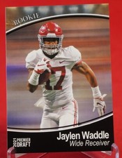 Jaylen Waddle Rookie 2021 Premier Draft Sage Football Card #125 ERROR 