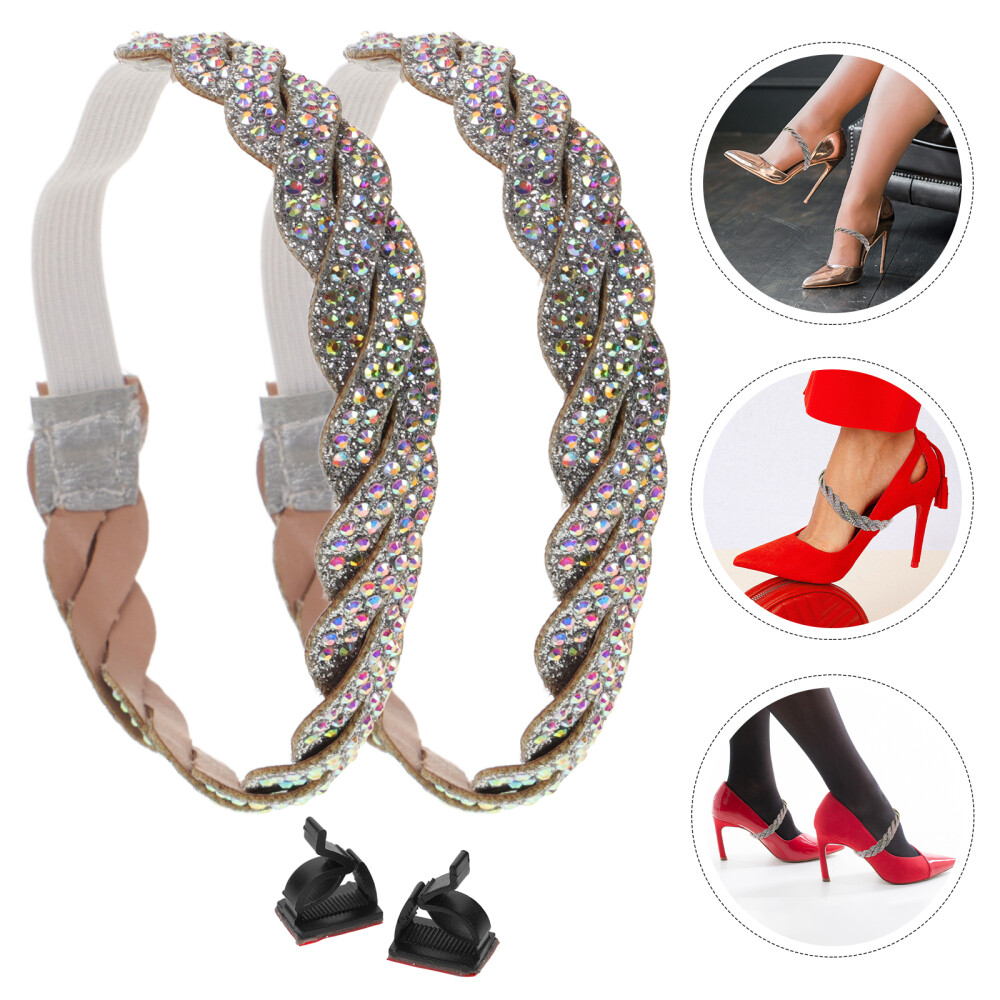 APL 5 Paia Lacci Antigoccia Lavoro Uomo Tacco Alto Ricambio Cinghie