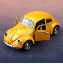 1:32 1:35 VW Beetle Diecast Model Classic Car Bumblebee Metallic Flake Paint