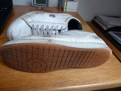 Original LACOSTE Carnaby EVO REI SPM, Gr. 43 / US 10 - # 7-30 SPM 000421 G weiß