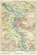 CAIRO Piramidi Cheope Giseh CARTOLINA originale 1897