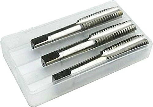 Swordfish 8026 - Alloy Steel Hand Threading Tap Set of 3 pcs 3/8"-24 UNF
