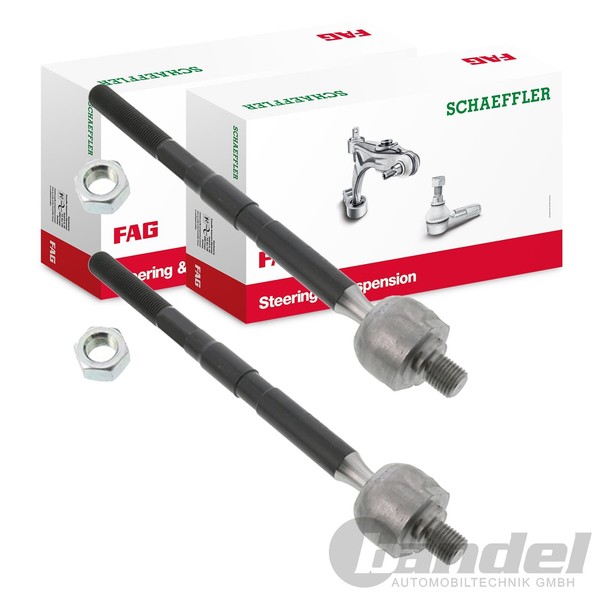 2X Schaeffler FAG Axialgelenk Spurstange Vorne Passend FüR Toyota Carina-image