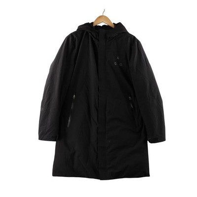 Nike ACG LAB Trench Coat Gore Tex Black Men's Size L Waterproof Hooded
