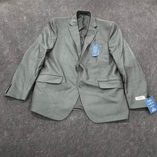 REACTION KENNETH COLE Techni-Cole Suit Jacket Men's Size 46 Dark Gray