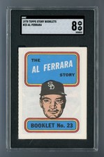 1970 Topps Story Booklets #23 Al Ferrara PSA 8 NM/MT #3050833