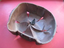 *WW2 French Helmet leather LEATHER LINER in good used condition