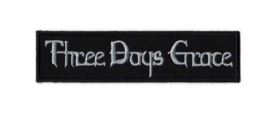 Three Days Grace Patch Groundswell Canadian Hard Rock Nu Metal Music Band Logo