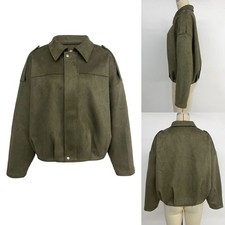 Womens Jackets Weekend Top Bomber Outerwear Baseball Lapel Collar Office Party