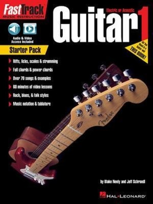 Fasttrack Guitar Method Starter Pack Book/Online Media | Jeff Schroedl (u. a.)