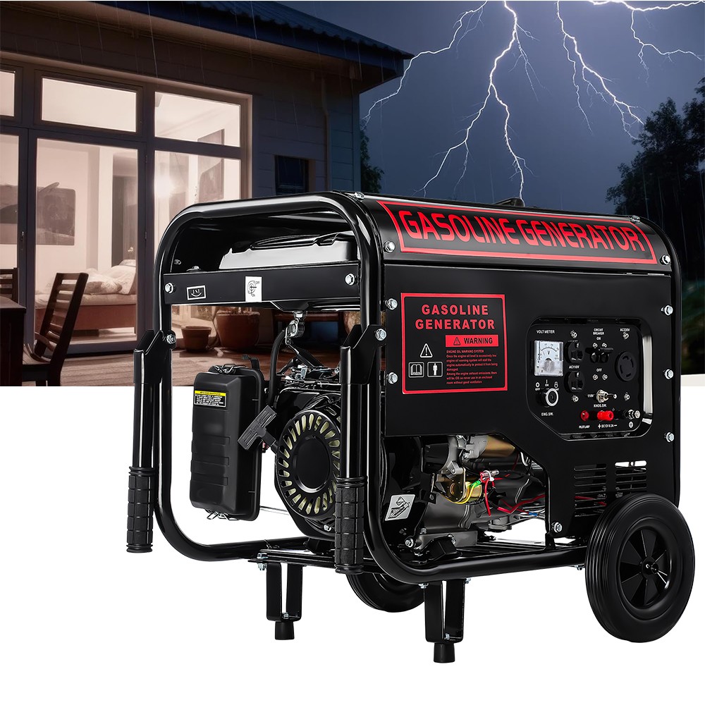 Gas Powered Electric Start For Home Backup