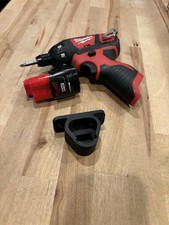 Milwaukee M12 Battery Holder   3D Printed Wall Mount / Organizer