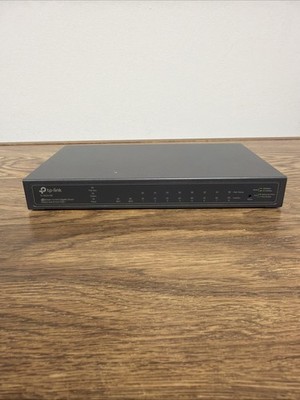 TP-LINK Jetstream 8-port Gigabit Smart Poe Switch (TL-SG2210P)