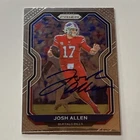 Josh Allen Panini Auto NFL MVP Buffalo Bills QB signed autograph SOA Super Bowl