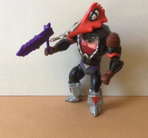 Vintage 1986 Mosquitor  He-Man Masters of the Universe w/Weapon