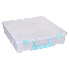 Super Satchel 1 Compartment Box Clear Craft Organizer Storage Case