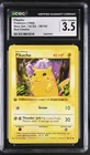 CGC 3.5 Pikachu 58/102 Red Cheeks Base Set 1st Edition Shadowless Pokemon Card