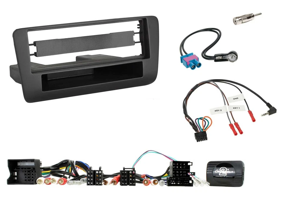 Kenwood Lenkrad USB DAB Bluetooth Autoradio für Audi A1 (2010-2019) - Bild 3 von 4