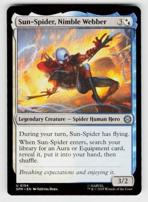 Marvel's Spider-Man #154 Sun-Spider, Nimble Webber