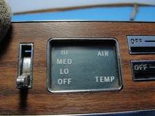 1966 67 Pontiac Lemans Gto Woodgrain Heater Control Wo Factory Air Conditioning 1966 67 Pontiac Lemans Gto Woodgrain Heater Control Wo Factory Air Conditioning