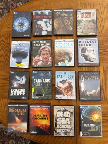 PBS NOVA DVD Lot- Pick your favorite(s). Photos provided (Last Update 4/28/2026)