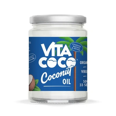 Vita Coco Organic Coconut Oil, Extra Virgin, Cold Pressed, Keto, Gluten Free,