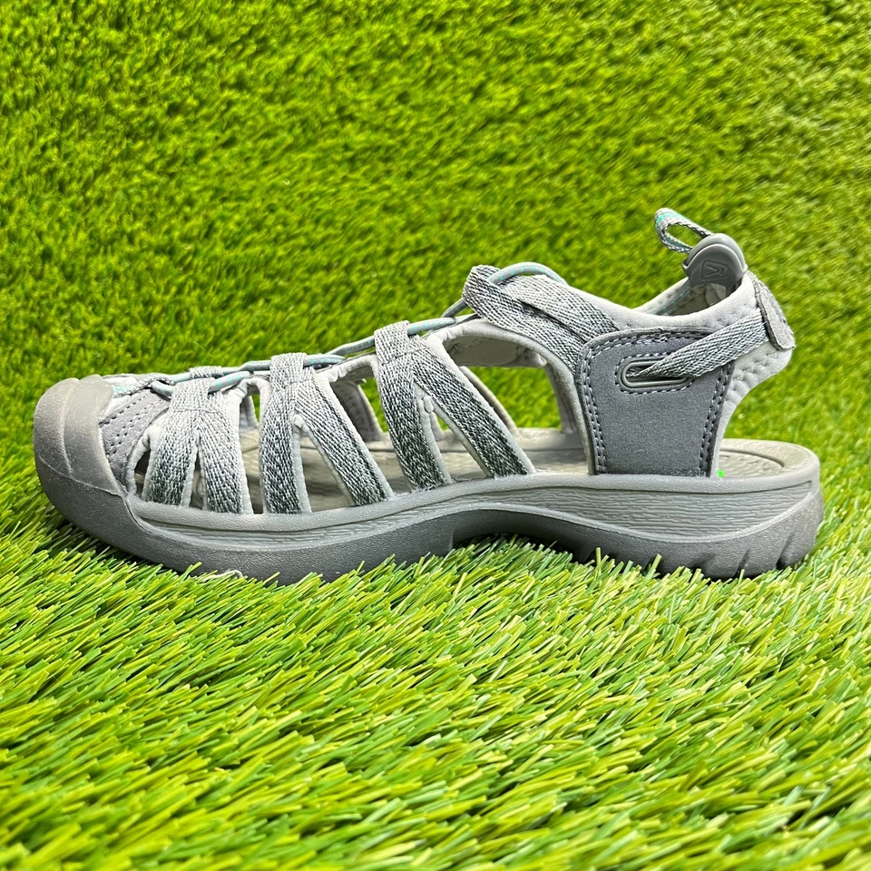 Keen Whisper Womens Size 7.5 Gray Walking Outdoor Sport Hiking Strappy Sandals - Image 2 of 4